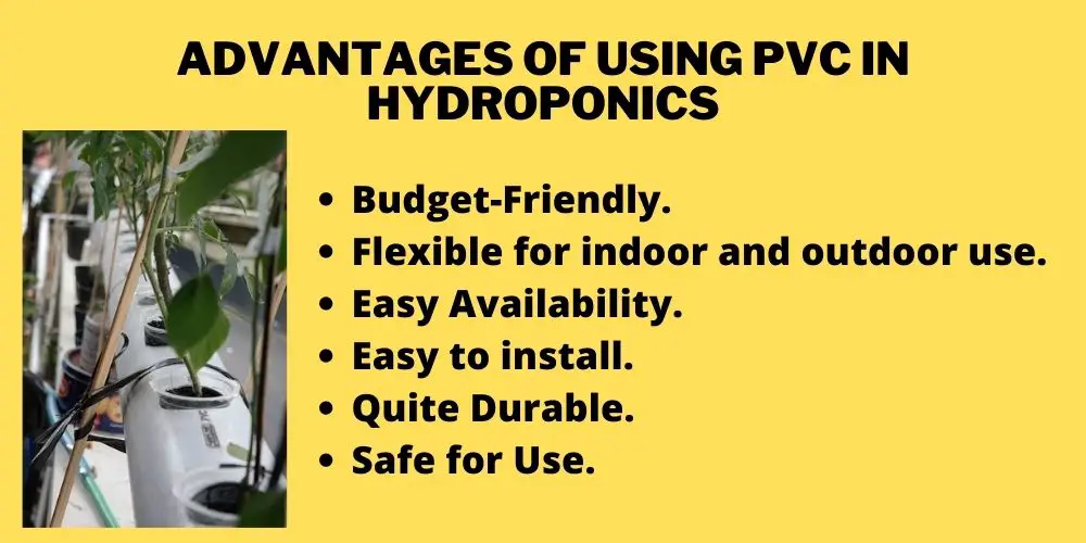 Advantages of using PVC in hydroponics