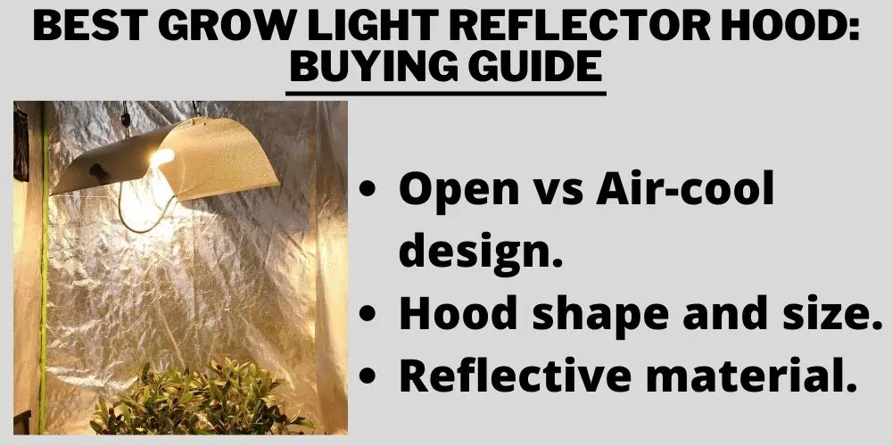 Best Grow Light Reflector Hood: Buying guide