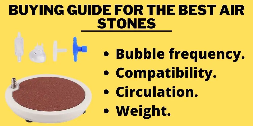 Buying guide for the best air stones