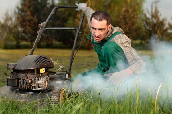 How do I know if my lawn mower engine is bad?