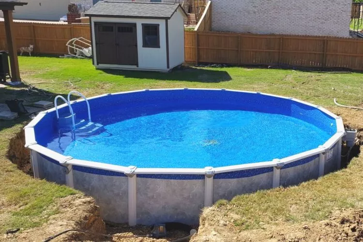 Can you dig deep enough to install a swimming pool in your backyard