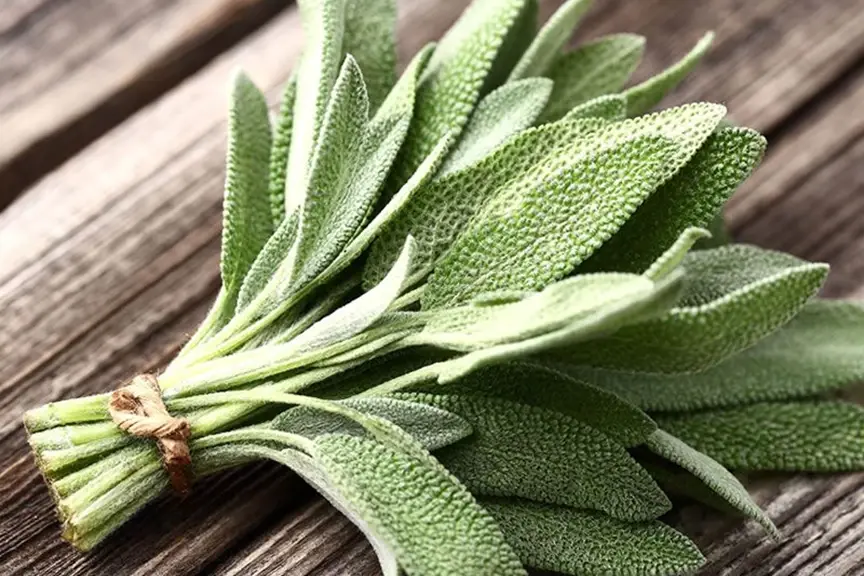 Knowing when to harvest sage