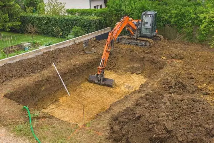 What are the safety risks of digging too deep in your backyard